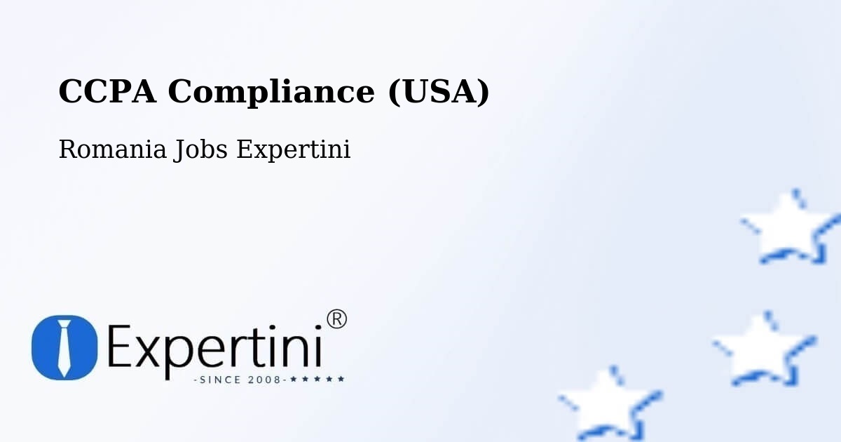 CCPA Privacy Rights & Compliance Notice – Comuna Gherţa Mică - Romania Jobs Expertini