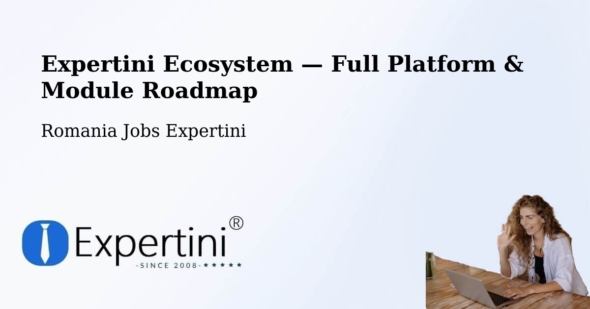 Expertini Ecosystem — Full Platform & Module Roadmap – Comuna Gherţa Mică